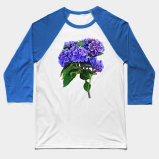 Dainty Blue Hydrangea Baseball T-Shirt